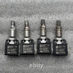 4x BMW Genuine TPMS Tyre Pressure Sensor Set Wheel Electronic Module 36106887147