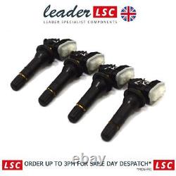 4x GENUINE Vauxhall MOKKA MOKKA X VIVA TYRE PRESSURE SENSORS NEW 13598773