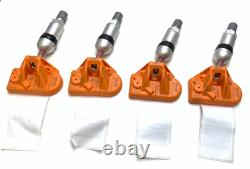4x New Genuine Audi A3 A4 A5 A6 A7 A8 TPMS Sensors Tyre Pressure Monitor Sensors