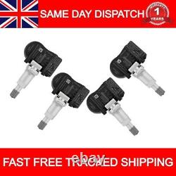 4x New Tyre Pressure Sensor 433mhz Fits Volvo V70 Xc70 2007-on 1580826 1383844