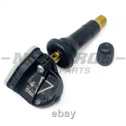 4x OE Tyre Pressure Monitor Sensor & Valve Vauxhall Ampera 12-15 433MHz 13598773