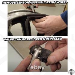 4x OE Tyre Pressure Monitor System TPMS Sensors for Land Rover Discovery Sport