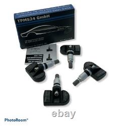 4x Peugeot 5008 09.2009 09.2013 RDKS TPMS Tyre Pressure Sensor Oe-R 967386088