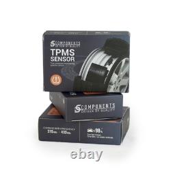 4x TPMS Sensors Fits Jeep Commander 01.2006-12.2010 Tyre Pressure Monitor Sensor