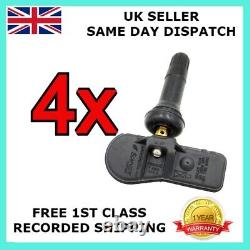 4x TYRE PRESSURE MONITOR SENSOR TPMS FOR DACIA DUSTER 2011-ON 407005642R