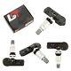 4x Tire Pressure Monitoring System Rdci Sensor Programmable 433 Mhz For Smart