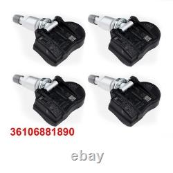 4x Tpms Tyre Pressure Sensor For Bmw 1 2 3 4 5 6 7 Series 36106881890