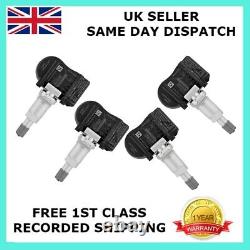 4x Tyre Pressure Monitor Sensor 433mhz For Ford Mondeo Ba7 2007-15 6g921a159bb