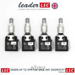 4x Tyre Pressure Sensor TPMS GENUINE Vauxhall Astra J Mk6 inc GTC NEW 13598775