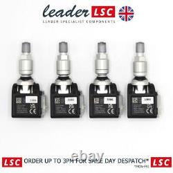4x Vauxhall TPMS Sensors Genuine Ampera Tyre Pressure System 13598775 NEW