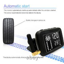 6 Sensors TPMS 6 wheel Real Time Tire Pressure Monitoring System for RV Trucks
