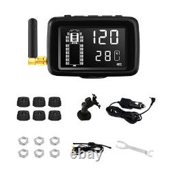6 Sensors TPMS Tire Pressure Monitoring System for RV/Motor home/Caravan/Buses