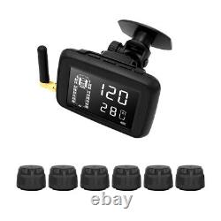 6 Sensors TPMS Tire Pressure Monitoring System for RV/Motor home/Caravan/Buses