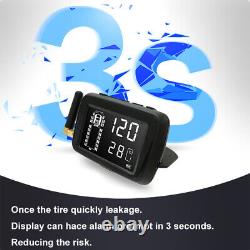6 Sensors TPMS Tire Pressure Monitoring System for RV/Motor home/Caravan/Buses