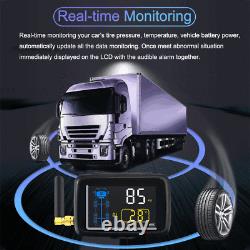 6 Sensors TPMS Tire Pressure Monitoring System for RV/Motor home/Caravan/Trucks