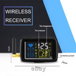 6 Sensors TPMS Tire Pressure Monitoring System for RV/Motor home/Caravan/Trucks