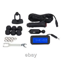 6 Wheel TPMS Tire Pressure Monitoring System Long Range For Campers Trailers