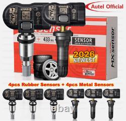 8Autel TPMS MX-Sensor 315&433MHz Programmable Tire Pressure Sensor for TS508WF
