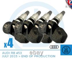AUDI R8 453 TPMS tyre pressure valve sensor JULY 2015 END OF PRODUCTION