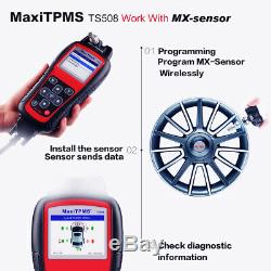 AUTEL MaxiTPMS TS508K Tire Pressure Monitor System TPMS Sensor Activation Tool
