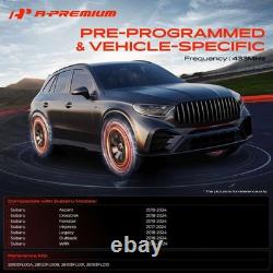 A-Premium 433MHz Pre-programmed TPMS Sensor Tire Pressure Monitoring Sensor