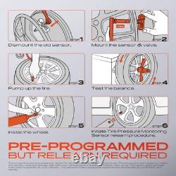 A-Premium 433MHz Pre-programmed TPMS Sensor Tire Pressure Monitoring Sensor