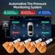 Android Navigation+bluetooth Tire Pressure Monitoring Synchronized Display