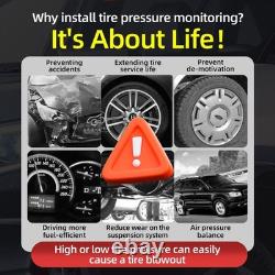 Android navigation+Bluetooth tire pressure monitoring synchronized display
