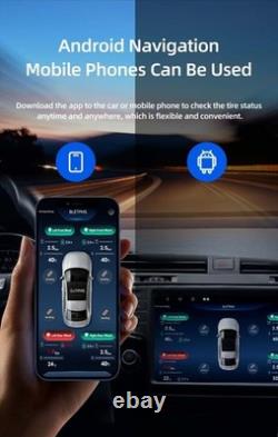 Android navigation+Bluetooth tire pressure monitoring synchronized display