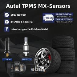 Autel MX-Sensor 315MHz & 433MHz Programmable TPMS Universal Tire Pressure Sensor