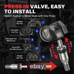 Autel MX-Sensor TPMS Universal Programmable Tire Pressure Sensors 315MHz433MHz