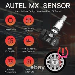 Autel MX-Sensor TPMS Universal Programmable Tire Pressure Sensors 315MHz433MHz