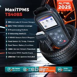 Autel MaxiTPMS TS408S Tire Pressure Monitoring System TPMS Relearn Reset Tool
