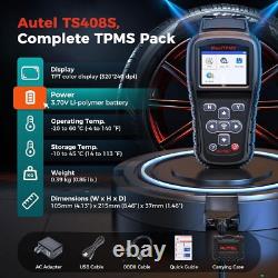 Autel MaxiTPMS TS408S Tire Pressure Monitoring System TPMS Relearn Reset Tool