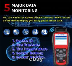 Autel MaxiTPMS TS508WF with Sensor TPMS Reset Tire Pressure Monitoring System Tool