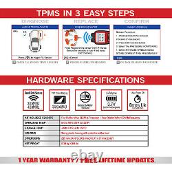 Autel MaxiTPMS TS508 TPMS Relearn Tool Tire Pressure Monitor Reset Tool Program