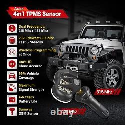 Autel TPMS MX-Sensor 2in1 315MHz & 433MHz Auto Tire Pressure Sensor Pr0grammable