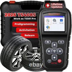 Autel TPMS Relearn Tool TS408S Tire Pressure Monitor Sensor Programming Tool AU