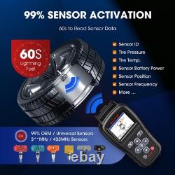 Autel TPMS Relearn Tool TS408S Tire Pressure Monitor Sensor Programming Tool AU
