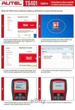 Autel TS401 MaxiTPMS OBD2 Tire Pressure Monitoring TPMS Reset Programming Tool