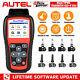 Autel Ts508k Tpms Dignostic Tool Car Tire Pressure Monitor Ts508+ 8pcs Sensor