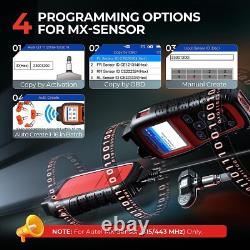 Autel TS508WFK-8 Tire Pressure Monitor System Relearn Reset Tool + 8 TPMS Sensor