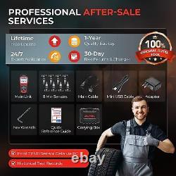 Autel TS508WFK-8 Tire Pressure Monitor System Relearn Reset Tool + 8 TPMS Sensor