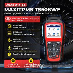 Autel TS508WF TPMS Programming Scanner Tire Pressure Monitor System Relearn Tool