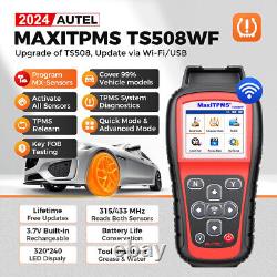 Autel TS508WF TPMS Programming Scanner Tire Pressure Monitor System Relearn Tool