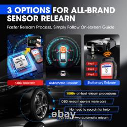 Autel TS508WiFi Kit Tire Pressure Monitor System Relearn Tool + 8 TPMS Sensors