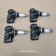 Bmw 5 Series F11 F10 2009- 2017 Set Of 4 Tyre Pressure Monitors Silver 433mhz