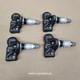 Bmw X1 E84 X3 F25 X4 F26 X4 Set Of 4 Tyre Pressure Monitors Silver 433mhz