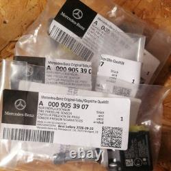 BRAND NEW 4, × Mercedes-Benz Tyre Pressure Sensor A0009053907 Genuine TPMS UNUSED
