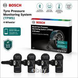 Bosch TPMS Tyre Pressure Monitoring System for Cars 4 Sensors Bluetooth App